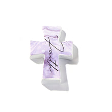 Load image into Gallery viewer, Mini Resin Cross Tokens with Assorted Sayings