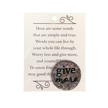 Load image into Gallery viewer, Metal Token w/ Card, 1.5in