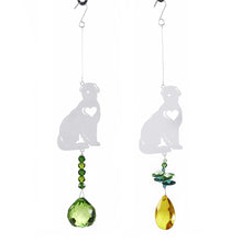 Load image into Gallery viewer, Crystal Ornament, Metal & Glass, Pets