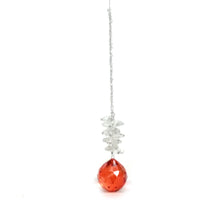 Load image into Gallery viewer, Crystal Ornament, Hanging Orb, Asst. Colours