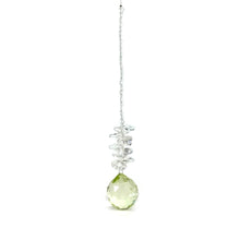 Load image into Gallery viewer, Crystal Ornament, Hanging Orb, Asst. Colours
