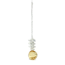 Load image into Gallery viewer, Crystal Ornament, Hanging Orb, Asst. Colours