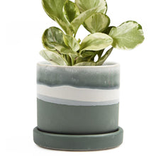 Load image into Gallery viewer, Pot & Saucer, 'Big Minute' 2 Series - Floral Acres Greenhouse & Garden Centre