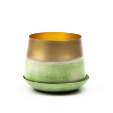 Load image into Gallery viewer, Pot & Saucer, 'Small Joe', 3in - Floral Acres Greenhouse & Garden Centre