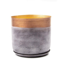 Load image into Gallery viewer, Pot & Saucer, 'Large Joe', 8in - Floral Acres Greenhouse & Garden Centre