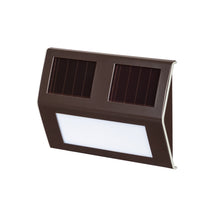 Load image into Gallery viewer, Solar Powered Step Lights, Bronze, Set of 4 - Floral Acres Greenhouse & Garden Centre