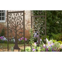Load image into Gallery viewer, Metal Arched Garden Arbor, Tree of Life Design - Floral Acres Greenhouse & Garden Centre