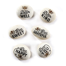 Load image into Gallery viewer, Decorative Stone with Bee and Sentiment - Floral Acres Greenhouse & Garden Centre