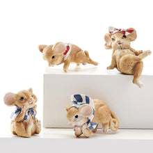 Load image into Gallery viewer, Posing Mouse Pot Hugger, 4 Assorted - Floral Acres Greenhouse & Garden Centre
