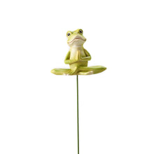 Load image into Gallery viewer, Plant Pick, Posing Frog, 5 Assorted - Floral Acres Greenhouse & Garden Centre