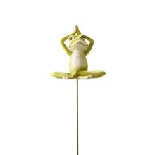 Load image into Gallery viewer, Plant Pick, Posing Frog, 5 Assorted - Floral Acres Greenhouse & Garden Centre