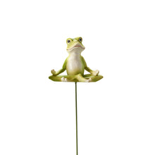 Load image into Gallery viewer, Plant Pick, Posing Frog, 5 Assorted - Floral Acres Greenhouse & Garden Centre