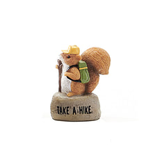 Load image into Gallery viewer, Camping Critter Figurine with Sentiment, 8 Asst