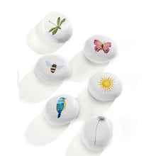 Load image into Gallery viewer, Decorative Stone with Icon and Sentiment, 6 Asst - Floral Acres Greenhouse & Garden Centre