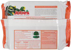 Jobe's Fruit/Citrus Fertilizer Spike [11-3-4], 9pk - Floral Acres Greenhouse & Garden Centre