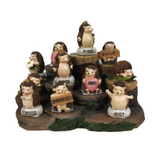 Load image into Gallery viewer, Polystone Mini Hedgehog Figurine, Assorted