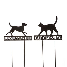 Load image into Gallery viewer, Garden Stake, Metal, Dog/Cat Sign, 2 Assorted - Floral Acres Greenhouse & Garden Centre