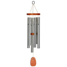 Load image into Gallery viewer, Amazing Grace Wind Chime, Silver, Medium, 24in - Floral Acres Greenhouse &amp; Garden Centre
