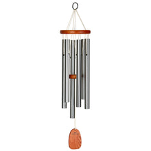 Load image into Gallery viewer, Amazing Grace Wind Chime, Silver, Medium, 24in - Floral Acres Greenhouse & Garden Centre