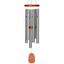 Load image into Gallery viewer, Amazing Grace Wind Chime, Silver, Medium, 24in - Floral Acres Greenhouse &amp; Garden Centre
