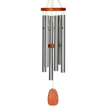 Load image into Gallery viewer, Amazing Grace Wind Chime, Silver, Medium, 24in - Floral Acres Greenhouse & Garden Centre