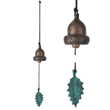 Load image into Gallery viewer, Habitats Acorn Wind Bell Chime, 13in - Floral Acres Greenhouse &amp; Garden Centre
