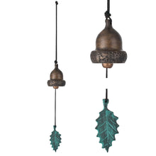 Load image into Gallery viewer, Habitats Acorn Wind Bell Chime, 13in - Floral Acres Greenhouse & Garden Centre
