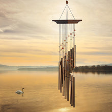 Load image into Gallery viewer, Mystic Spiral Wind Chime, Amber, 22in - Floral Acres Greenhouse & Garden Centre