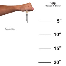 Load image into Gallery viewer, Piccolo Wind Chime, Silver, 6in - Floral Acres Greenhouse & Garden Centre