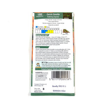 Load image into Gallery viewer, Carrot - Tenderlong Seeds, Mr Fothergill's