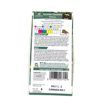 Load image into Gallery viewer, Cucumber - Marketmore Seeds, Mr Fothergill's - Floral Acres Greenhouse & Garden Centre
