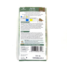 Load image into Gallery viewer, Pea - Kelvedon Wonder Seeds, Mr Fothergill's - Floral Acres Greenhouse & Garden Centre