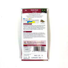 Load image into Gallery viewer, Radish - Cherry Belle Seed Tape, Mr Fothergill's - Floral Acres Greenhouse & Garden Centre