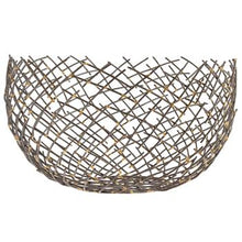 Load image into Gallery viewer, Decor, Metal Bowl, Haystack, Large - Floral Acres Greenhouse & Garden Centre