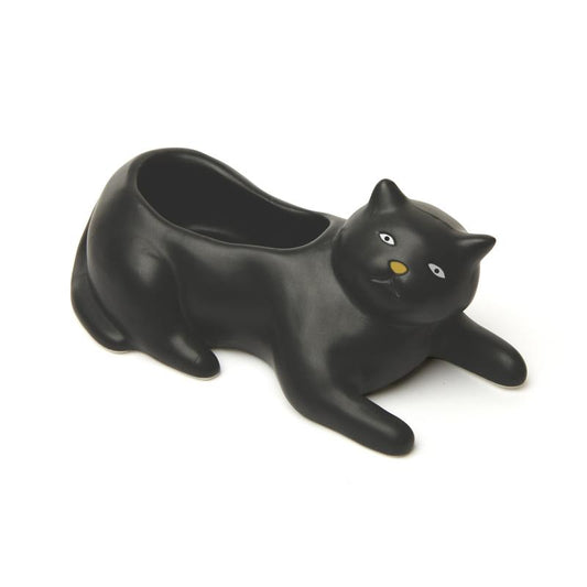 Planter, Cosmo the Black Cat - Floral Acres Greenhouse & Garden Centre