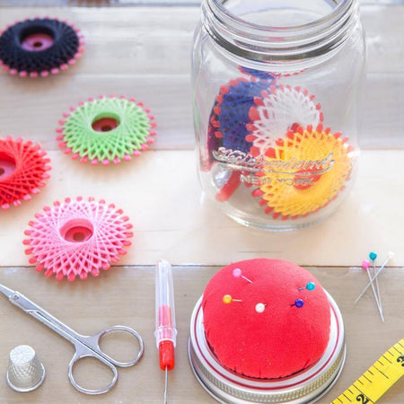 Mason Jar Sewing Kit - Floral Acres Greenhouse & Garden Centre