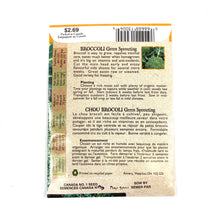 Load image into Gallery viewer, Broccoli - Green Sprouting Seeds, Aimers Organic - Floral Acres Greenhouse & Garden Centre