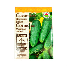 Load image into Gallery viewer, Cucumber - Homemade Pickles Seeds, Aimers Organic - Floral Acres Greenhouse & Garden Centre