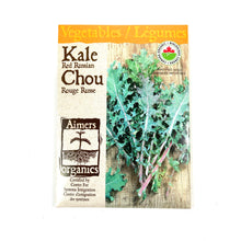 Load image into Gallery viewer, Kale - Red Russian Seeds, Aimers Organic - Floral Acres Greenhouse & Garden Centre