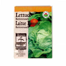 Load image into Gallery viewer, Lettuce - Buttercrunch Seeds, Aimers Organic - Floral Acres Greenhouse & Garden Centre