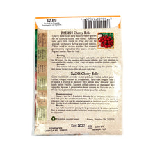 Load image into Gallery viewer, Radish - Cherry Belle Seeds, Aimers Organic - Floral Acres Greenhouse & Garden Centre