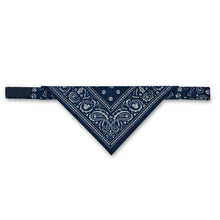 Load image into Gallery viewer, Reflective Dog Bandana, Navy, Small - Floral Acres Greenhouse & Garden Centre