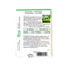 Load image into Gallery viewer, Coriander - Cilantro Seeds, OSC - Floral Acres Greenhouse & Garden Centre
