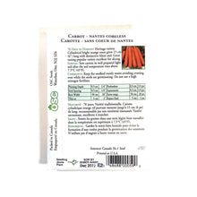 Load image into Gallery viewer, Carrot - Nantes Seeds, OSC - Floral Acres Greenhouse & Garden Centre