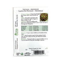 Load image into Gallery viewer, Lettuce - Prizehead Seeds, OSC - Floral Acres Greenhouse & Garden Centre