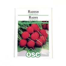 Load image into Gallery viewer, Radish - Cherry Belle Seeds, OSC
