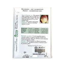 Load image into Gallery viewer, Rutabaga - OSC Laurentian Seeds, OSC