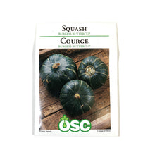 Load image into Gallery viewer, Squash - Burgess Buttercup Seeds, OSC