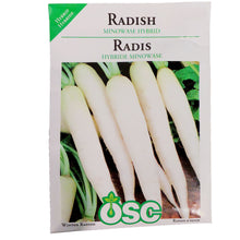 Load image into Gallery viewer, Radish - Minowase Hybrid Seeds, OSC