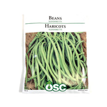Load image into Gallery viewer, Bean Bush - Slenderette Seeds, OSC Large Pack